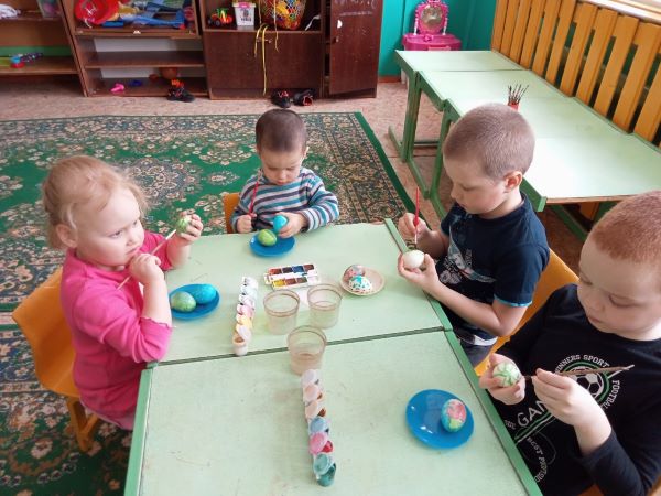 В преддверии праздника Светлой Пасхи.